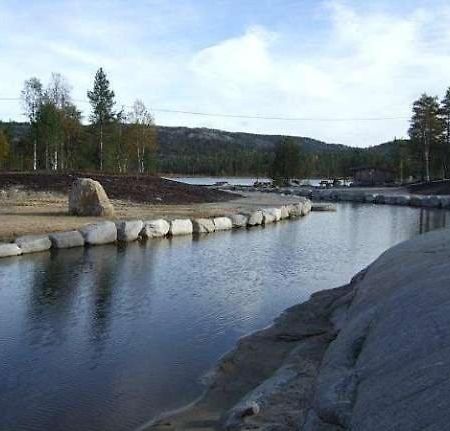 Flott Utleiehytte Pa Gautefall Treungen Bagian luar foto